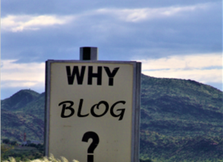 Revealed: Top 5 Reasons To Create A Top-Notch Blog The missing image is that of a sign on top of a hill that says "Why Blog?"